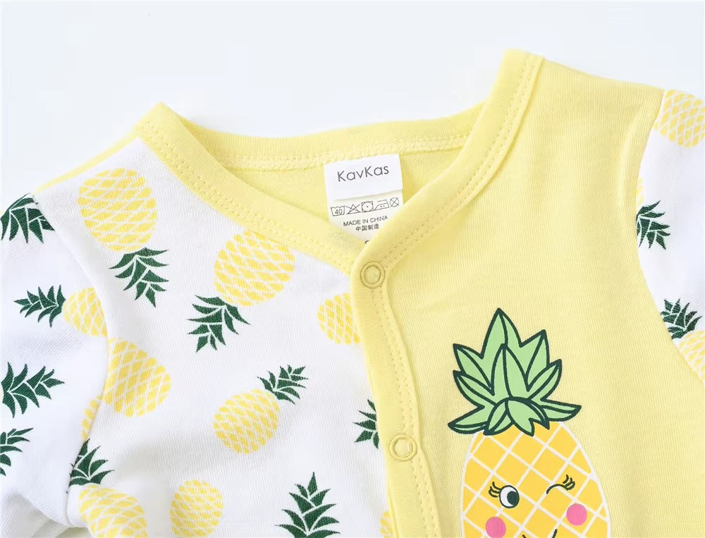Unisex Baby Romper Pineapple