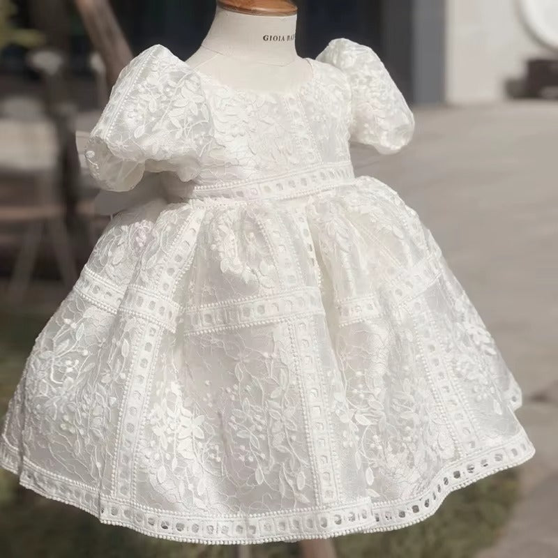 Baby Girl Dress Hollow Lace Princess 