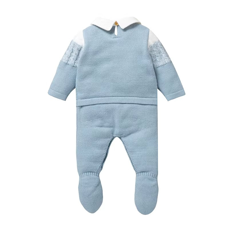 Soft Texture Winter Baby Boys Rompers