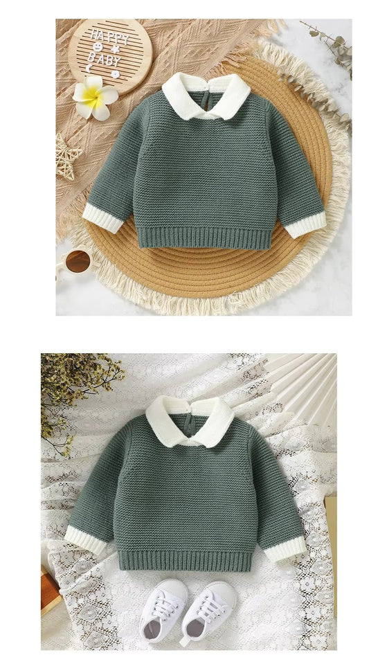 Autumn Winter Unisex Baby Knit Sweaters