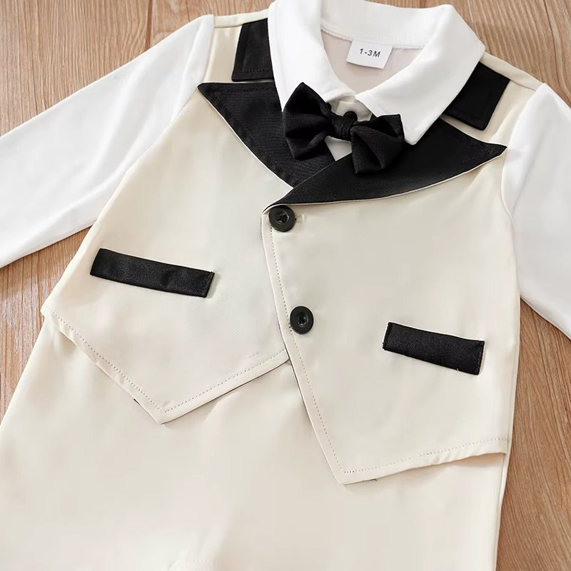 Gentleman Suit Comfortable Jumpsuit