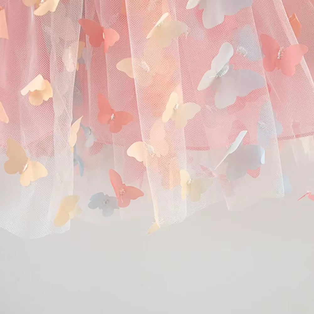 Butterfly Back Wings Fantasy Princess Dress