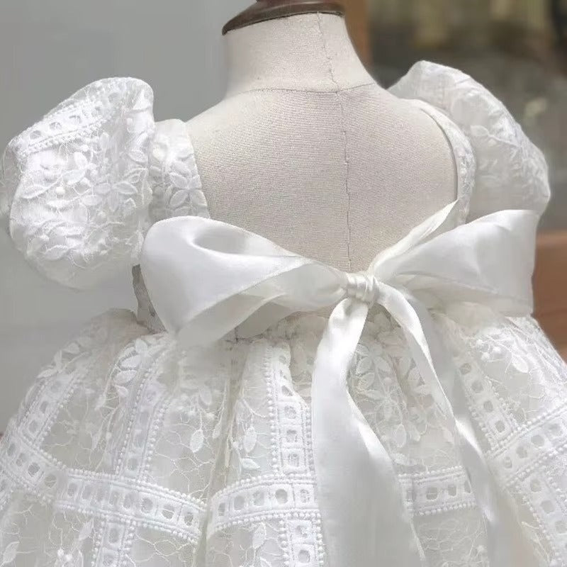 Baby Girl Dress Hollow Lace Princess 