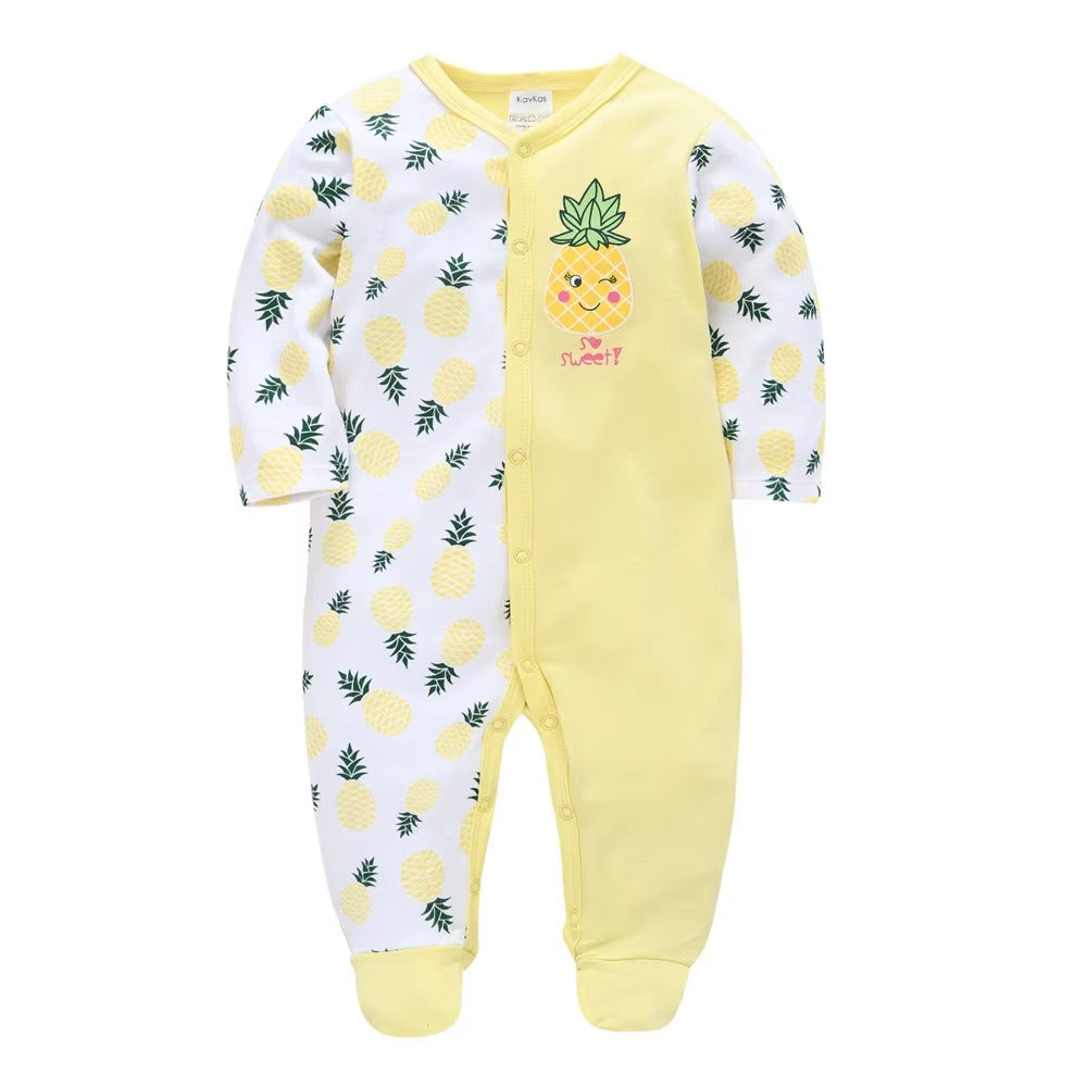 Unisex Baby Romper Pineapple
