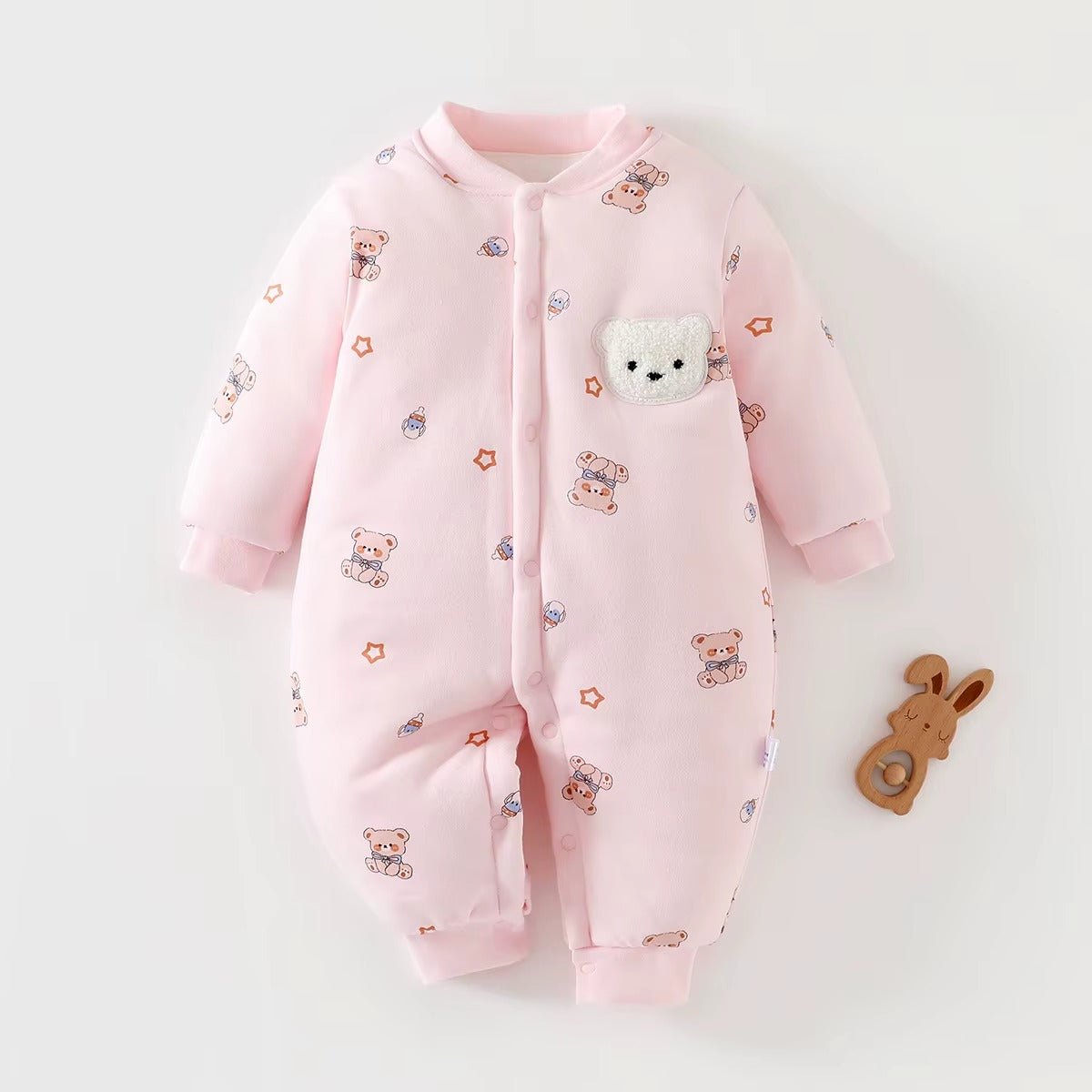 Newborn Baby Comfortable Warm Onesie