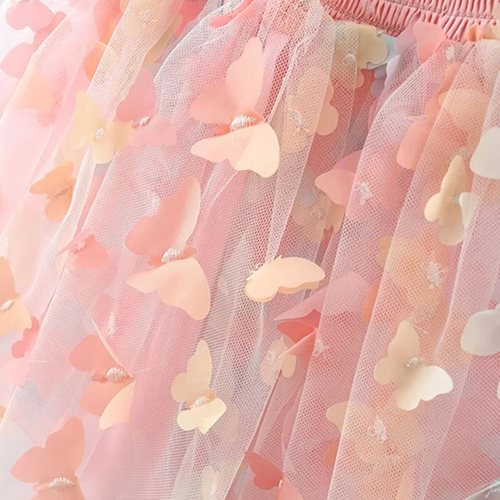 Butterfly Back Wings Fantasy Princess Dress