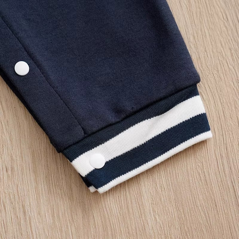 Jumpsuit Newborn Baby Baseball Uniform