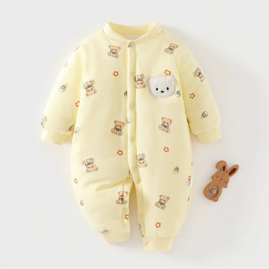 Newborn Baby Comfortable Warm Onesie