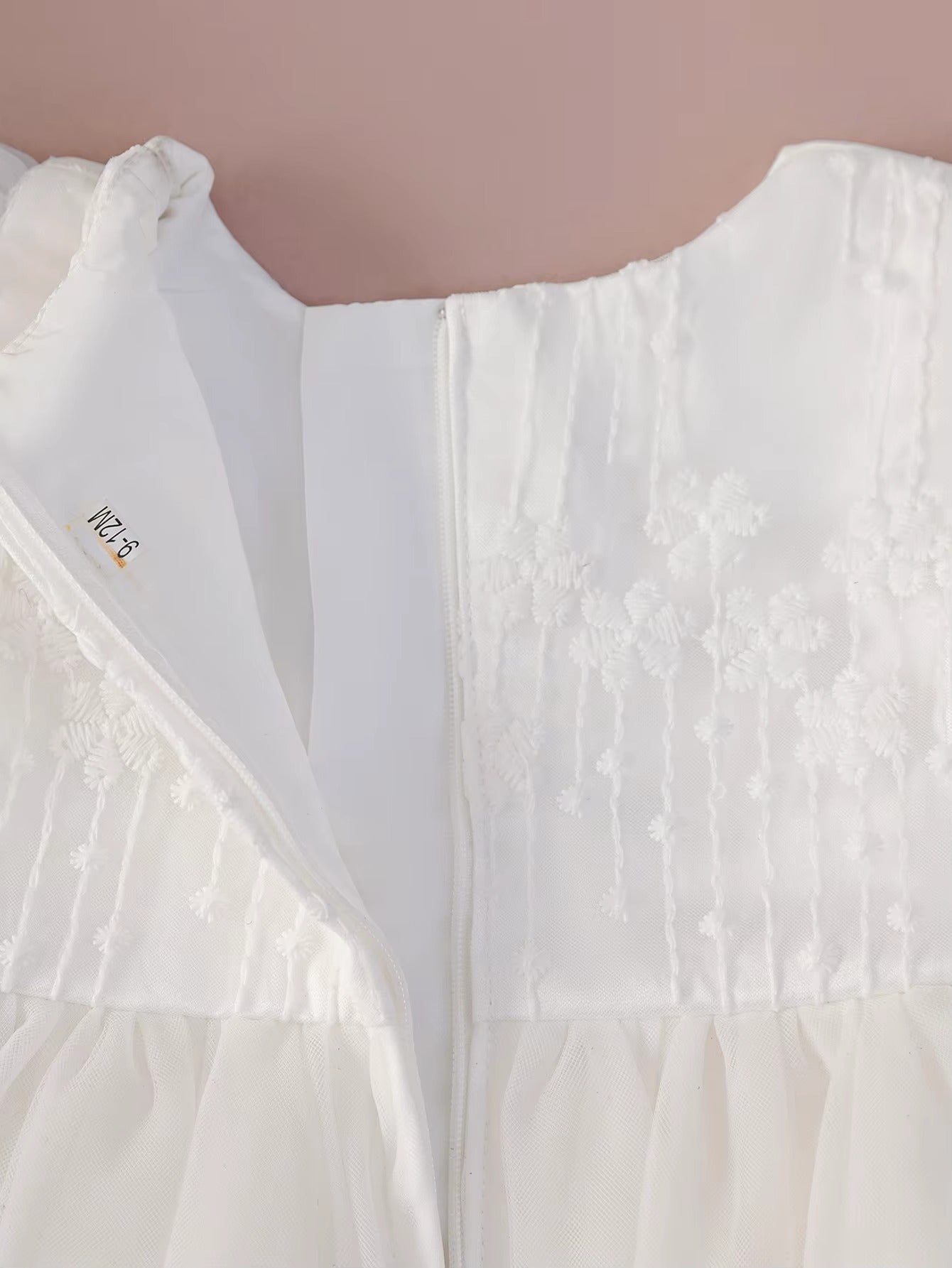 White Floral Dress for Celebrations