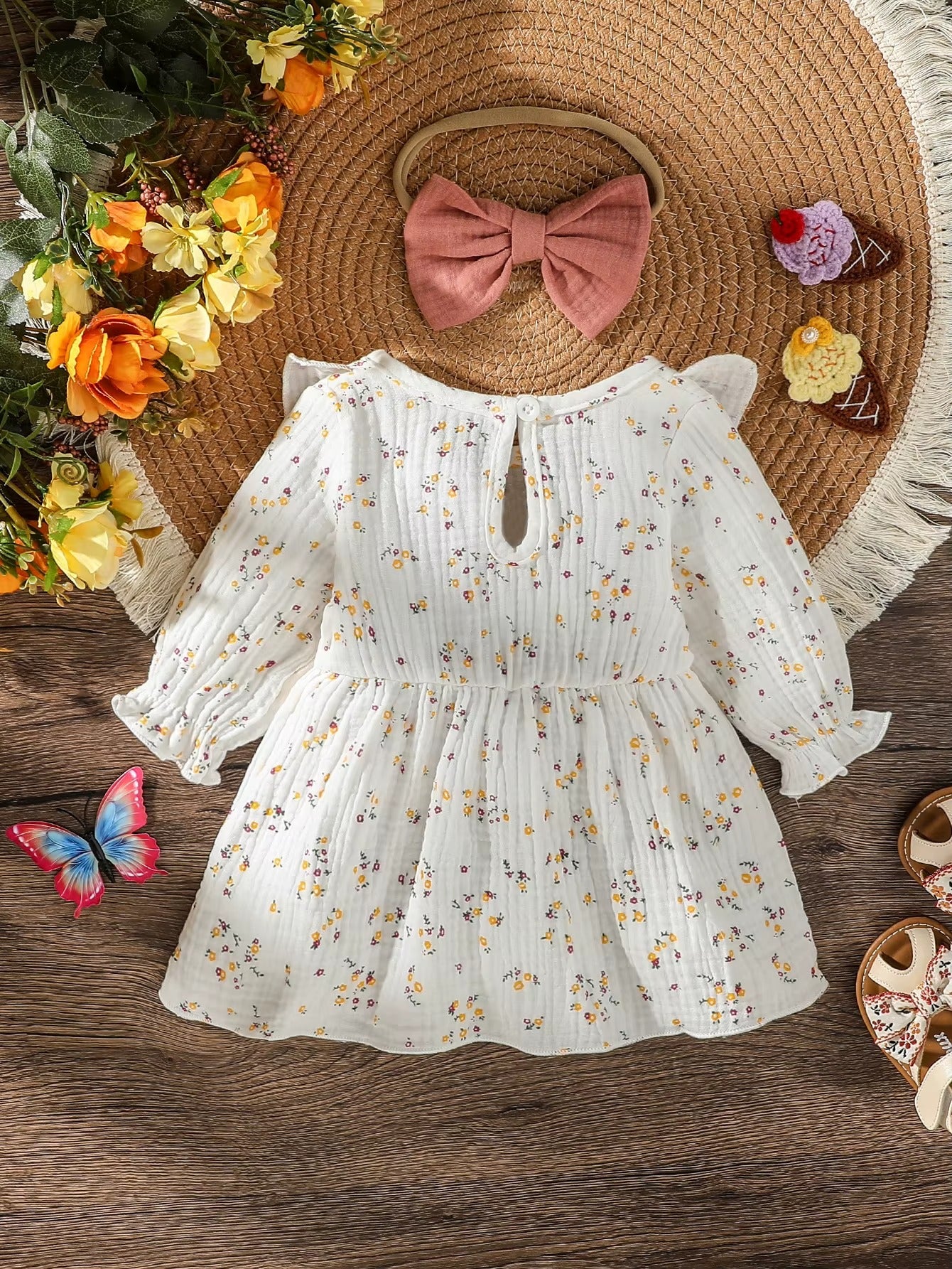 Baby Girls Long Dresses For Newborn